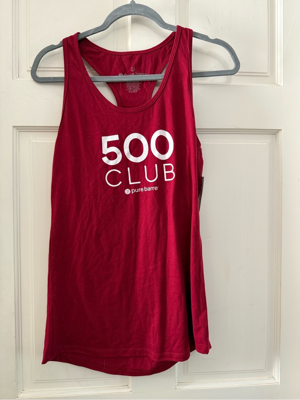 Pure Barre Red Racerback Tank Top